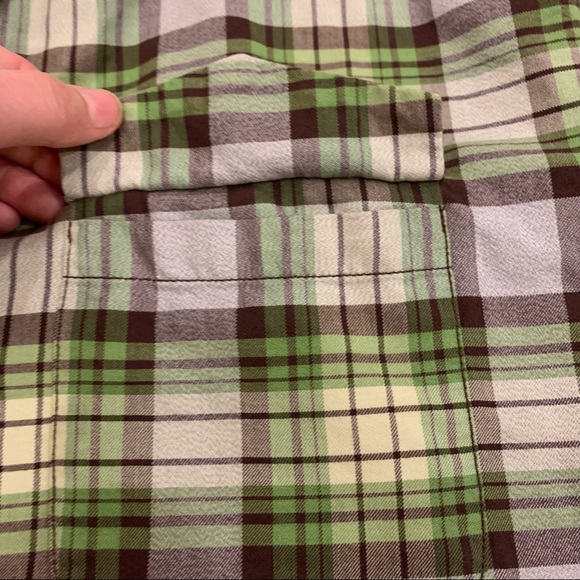 Tommy Bahama silk blend plaid shirt - Picture 7 of 10